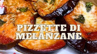 PIZZETTE DI MELANZANE CON PANCETTA  FoodVlogger [upl. by Aratahc]