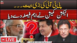 🔴LIVE  Big Win for PTI ECPs big move on Supreme Courts decision  ARY News LIVE [upl. by Armillia]