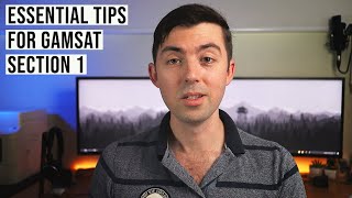 Must have tips for mastering GAMSAT Section 1 [upl. by Atimed727]