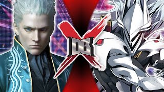 Vergil VS Hakumen  DBX [upl. by Ledarf656]