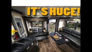 The BIGGEST Slide In Truck Camper EVER  HOST MAMMOTH  TRIPLE POP OUT [upl. by Arabella]