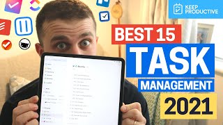 Best 15 Task Management Apps for 2021 [upl. by Fronnia]