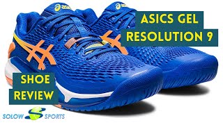 Asics Gel Resolution 9 Tennis Shoe Review [upl. by Meer]