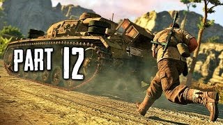 Sniper Elite 3 Gameplay Walkthrough Part 11  Fhas Airfield PS4 [upl. by Wulfe]