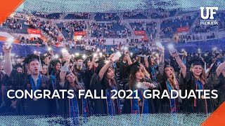 Fall 2021 UF commencement [upl. by Chemaram]