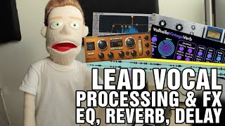 How To Mix Vocals Compression EQ Reverb Delay Ableton Tutorial [upl. by Aryt250]