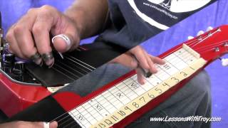 Understanding The Fretboard  C6 LAP STEEL  Vol 1 [upl. by Kendyl916]