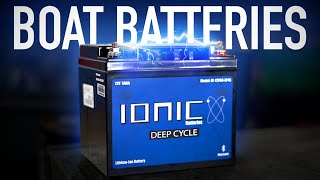 Boat Batteries 101 AGM LithiumIon and more EXPLAINED [upl. by Gimpel]