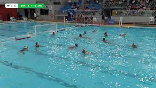 LEWaterpolo Iberdrola J1  CN Sant Andreu  Astralpool CN Sabadell [upl. by Samot]