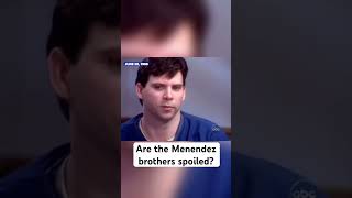 The Menendez Brothers about being spoiled 😳 menendezbrothers trending [upl. by Angelique]