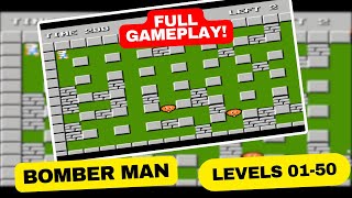 Bomberman Full Gameplay Walkthrough  Levels 1 to 50 Complete Playthrough  IT WALA [upl. by Babara426]