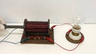 Electromagnet Induction demonstration [upl. by Oshinski]