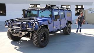 H1 Alpha Hummer with the NEW Full Size 6 passenger seating [upl. by Gilud805]