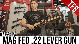 Magazine Fed Lever Action 22 LR Carbine Derya TM22 LA [upl. by Joselyn]