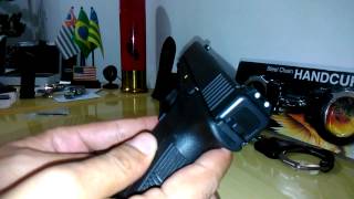 Glock G25 com mira laser interna LASERMAX [upl. by Bultman]