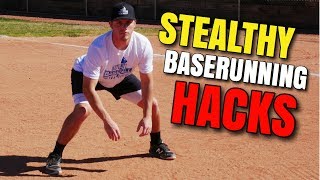 STEALTHY Baserunning Hacks Every Player Needs To Know [upl. by Olmsted]