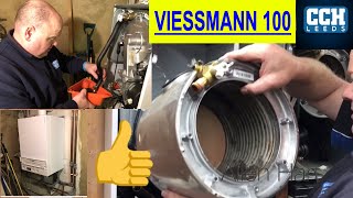 VIESSMANN VITODENS 100  Whats Inside  Full Strip Down [upl. by Columbyne681]