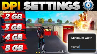 Dpi Settings Free Fire 🔥  Full Explained With Proof  Perfect Dpi For Your Device  What Is Dpi [upl. by Nhguaved]