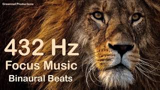 432 Hz Deep Focus Music with Beta Waves Binaural Beats Study Music for Concentration [upl. by Emiatej37]