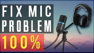 How To Fix Microphone Audio Problem  Microphone Not Working in Windows 7810 [upl. by Genovera]