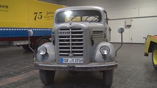 Borgward B 555 AK Tipper Truck 1959 Exterior [upl. by Herm]