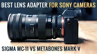 Sony A7iii  Sigma MC11 Lens Adapter Review  Extremely affordable and better than Metabones [upl. by Navannod112]