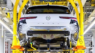 New 2022 Opel Astra – Production Line at the Rüsselsheim plant [upl. by Ahtanaram]