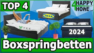 Boxspringbett Vergleich amp Test 2024 🛌 IKEA YAK Betten Jumbo AUKONA [upl. by Calvinna943]