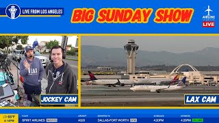 🔴LIVE LAX PLANE SPOTTING Watch Arrivals and Departures LIVE [upl. by Etnoval]