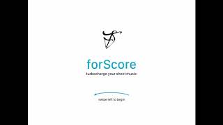 forScore Quick Start Guide Tutorial [upl. by Leva]