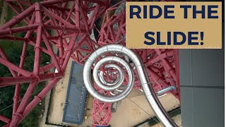 ArcelorMittal Orbit Slide Olympic Park Review [upl. by Carmen]