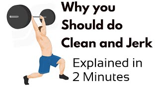 Clean and Jerk explained in 2 Minutes  Bodybuilding Clean Jerk  Power Strength [upl. by Lida]