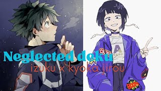 neglected izuku  izuku x kyoka  dadzawa one shot [upl. by Mmada]