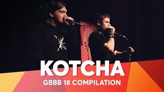 KOTCHA  Grand Beatbox Battle 2018 Compilation [upl. by Kcirdneked]