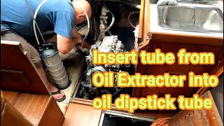 Yanmar Diesel 30YM30AE  Oil Change amp Fuel Filters on Beneteau 35 Sailboat Detailed Video [upl. by Retsam]