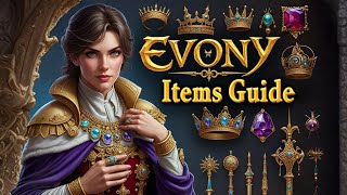 Evony The Kings Return  Items Overview [upl. by Fannie]