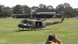 Australian Army UH1H Huey Iroquois farewell flight 2007 [upl. by Kila]