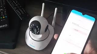 ESCAM G02 360º Wifi Camera  install and test [upl. by Anaitat]