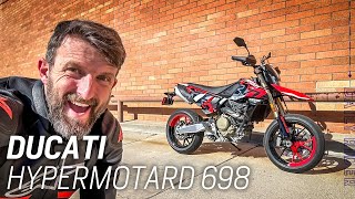 2024 Ducati Hypermotard 698 Review  Daily Rider [upl. by Hochman]