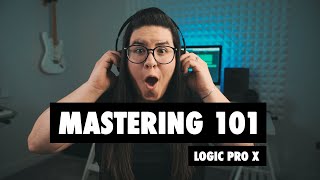 How to MASTER and get the BEST VOLUME  Logic Pro X [upl. by Yttak202]