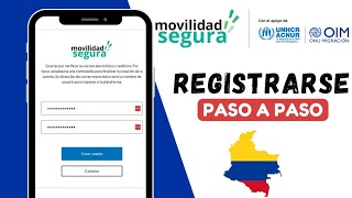 ¿Cómo registrarse en el Programa quotMOVILIDAD SEGURAquot Colombia  Paso a paso [upl. by Emanuel]