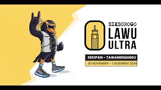 LIVE FINISHER  SIKSOROGO LAWU ULTRA 2024  30 NOVEMBER 2024 [upl. by Ancelin374]