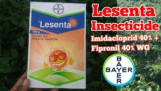 Imidacloprid 40  Fipronil 40 WG  Lesenta Insecticide  Bayer Crop Science contact amp systemic [upl. by Einotna]