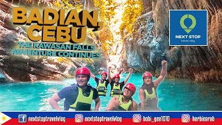 Canyoneering at Kawasan Falls Badian Cebu  part 2 [upl. by Ahsilek231]