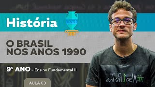 O Brasil dos anos 1990 – História – 9º ano – Ensino Fundamental [upl. by Annohs574]