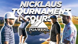 JACK NICKLAUS TOURNAMENT GOLF COURSE AT PGA WEST [upl. by Irok]