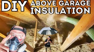 DIY BLOWNIN INSULATION  Easier than you might think [upl. by Rask]