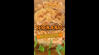 🍆 Berenjenas Rebozadas 🍆 Shorts 👍🏻 [upl. by Zeuqirdor]