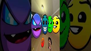 Geometry Dash quotFIRE IN THE HOLEquot And Lobotomy Dash CHASE Emojis Nextbot Gmod [upl. by Idur]