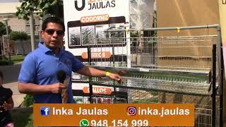 FABRICACION Y VENTA DE JAULAS PARA GALLINA PONEDORA  INKA JAULAS [upl. by Dnalyaw]